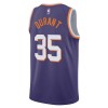 Män Phoenix Suns Tröja Kevin Durant Nike 2023-24 Icon Edition Lila Swingman